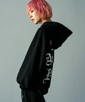 JACKROSE(ジャックローズ) |GA 裏毛OLD-ENGLISH刺繍HOODIE(MENS)
