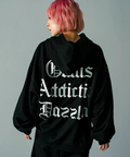 JACKROSE(ジャックローズ) |GA 裏毛OLD-ENGLISH刺繍HOODIE(MENS)