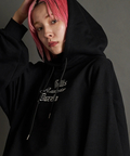 JACKROSE(ジャックローズ) |GA 裏毛OLD-ENGLISH刺繍HOODIE(MENS)