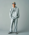 JACKROSE(ジャックローズ) |GA 裏毛OLD-ENGLISH刺繍HOODIE(MENS)