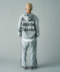 JACKROSE(ジャックローズ) |GA 裏毛OLD-ENGLISH刺繍HOODIE(MENS)