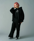 JACKROSE(ジャックローズ) |GA 裏毛OLD-ENGLISH刺繍HOODIE(MENS)