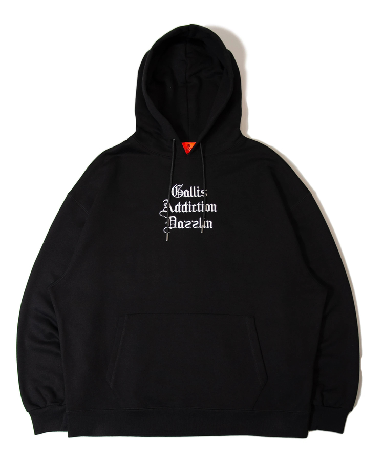 JACKROSE(ジャックローズ) |GA 裏毛OLD-ENGLISH刺繍HOODIE(MENS)