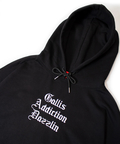JACKROSE(ジャックローズ) |GA 裏毛OLD-ENGLISH刺繍HOODIE(MENS)