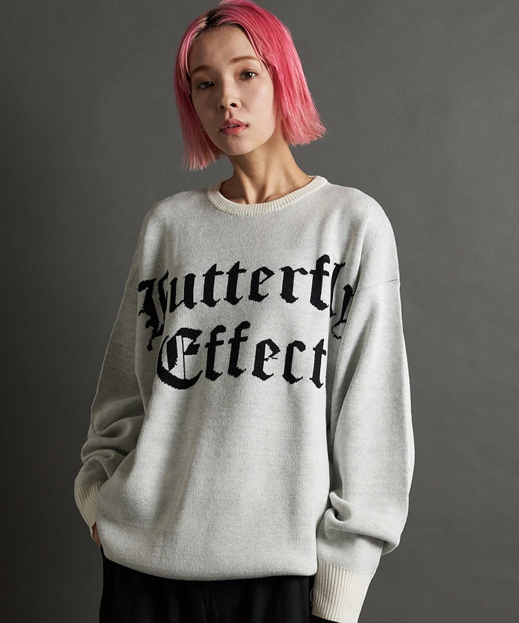 GA JACQUARD-BUTTERFLY KNIT｜ファッション通販 SANKO BAZAAR