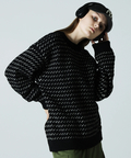 JACKROSE(ジャックローズ) |JE バーズアイジャガードニット(MENS)