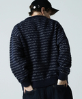 JACKROSE(ジャックローズ) |JE バーズアイジャガードニット(MENS)