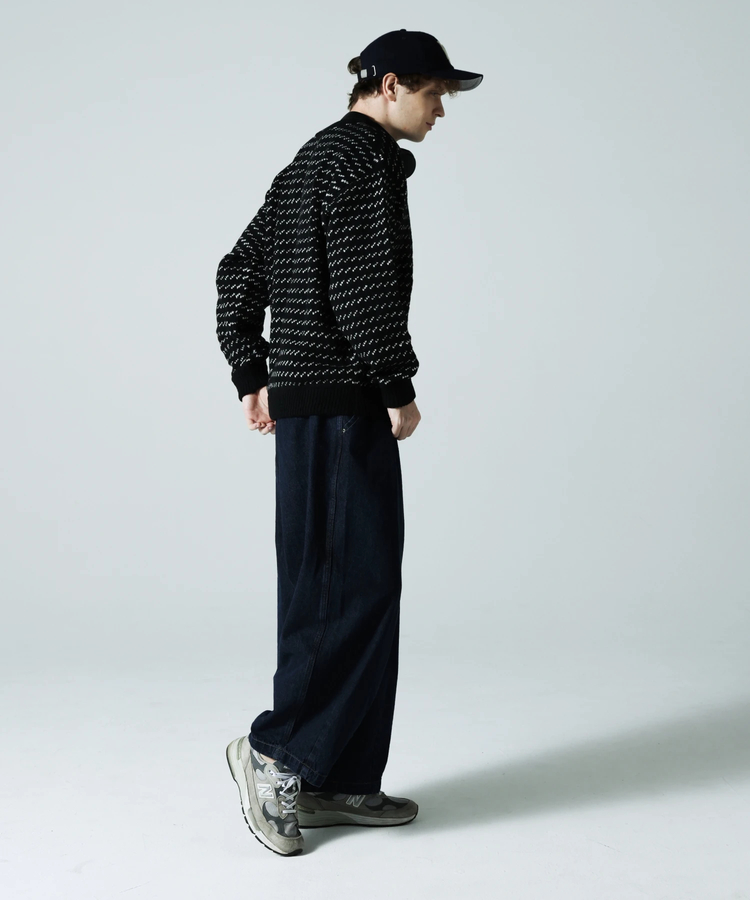 JACKROSE(ジャックローズ) |JE バーズアイジャガードニット(MENS)