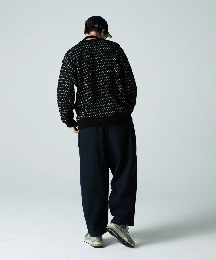 JACKROSE(ジャックローズ) |JE バーズアイジャガードニット(MENS)