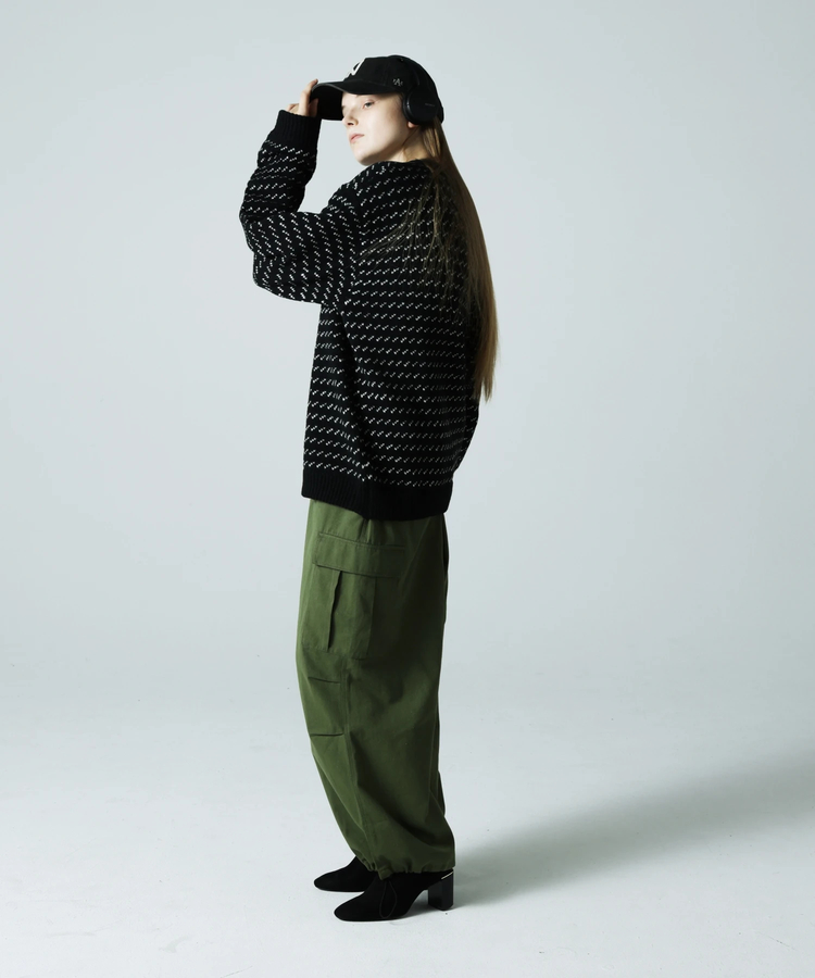 JACKROSE(ジャックローズ) |JE バーズアイジャガードニット(MENS)