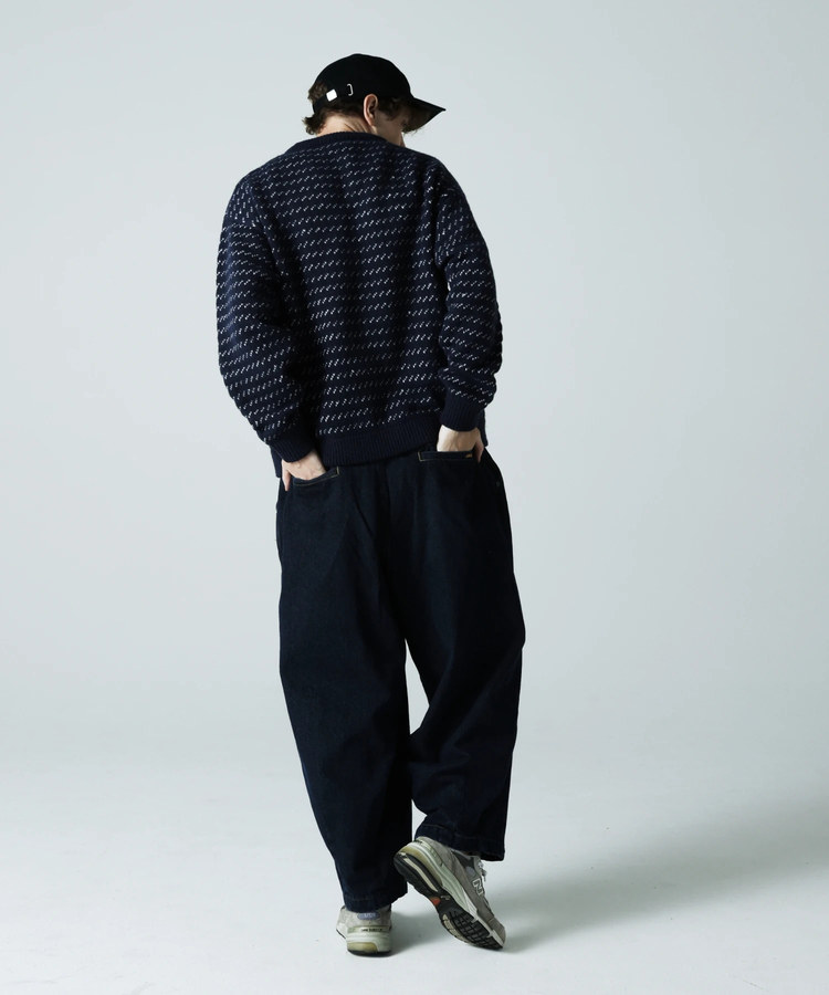 JACKROSE(ジャックローズ) |JE バーズアイジャガードニット(MENS)