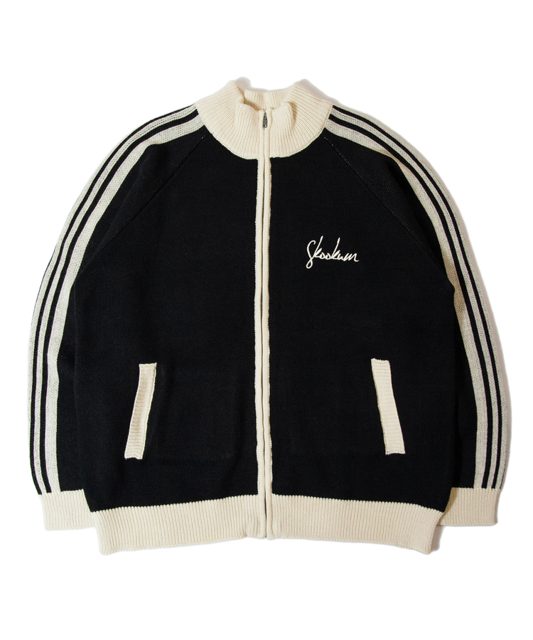 SKOOKUM KNIT LINE TRACK JACKET-