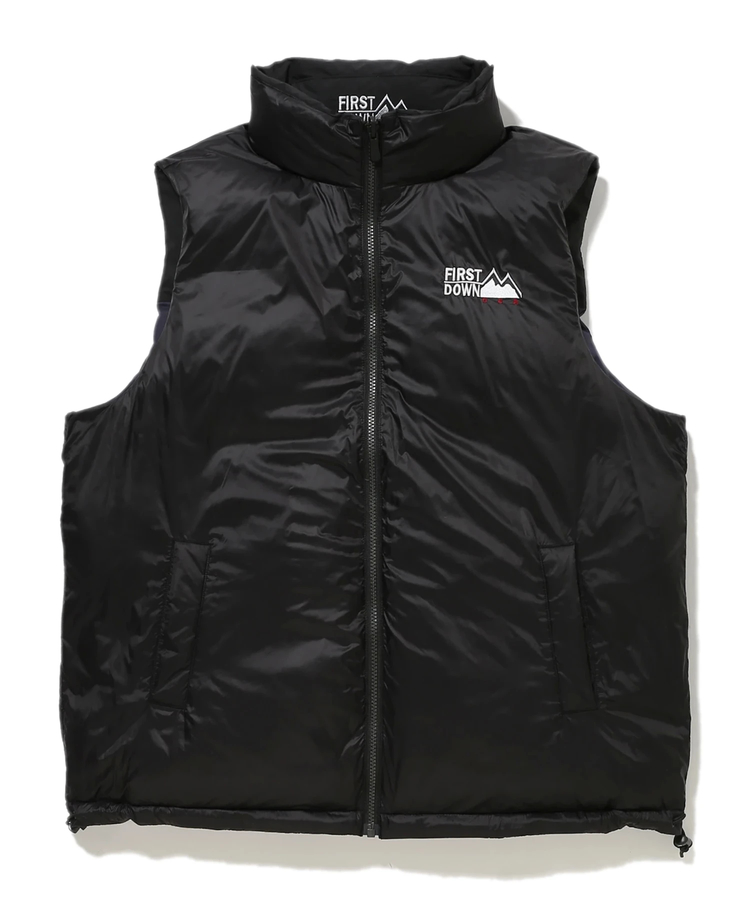 FIRST DOWN/ファーストダウン-BUBBLE DOWN VEST MICROFT(MENS)｜ファッション通販 SANKO  BAZAAR（サンコーバザール）