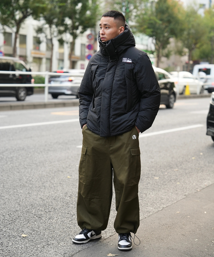 FIRST DOWN/ファーストダウン-WRAP DOWN PARKA DICROS