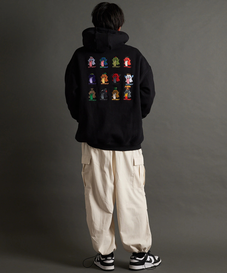 JACKROSE(ジャックローズ) |GRAF&WU/グラフアンドウー 12BOO GHOST プルパーカー(MENS)