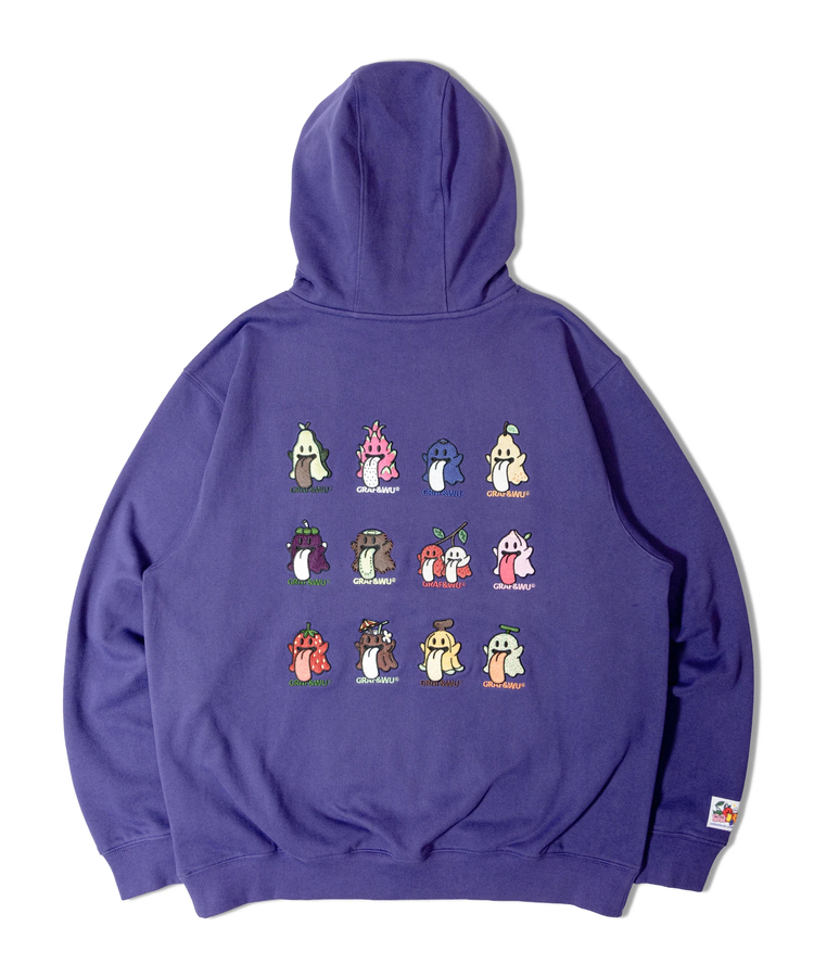 JACKROSE(ジャックローズ) |GRAF&WU/グラフアンドウー 12BOO GHOST プルパーカー(MENS)