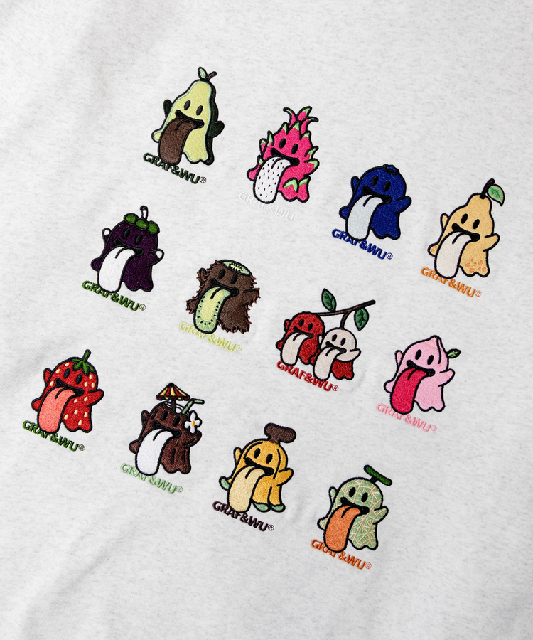 JACKROSE(ジャックローズ) |GRAF&WU/グラフアンドウー 12BOO GHOST プルパーカー(MENS)