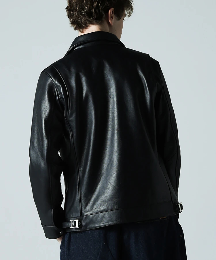 JACKROSE(ジャックローズ) |JE COW OIL LEATHER TRACKER JACKET