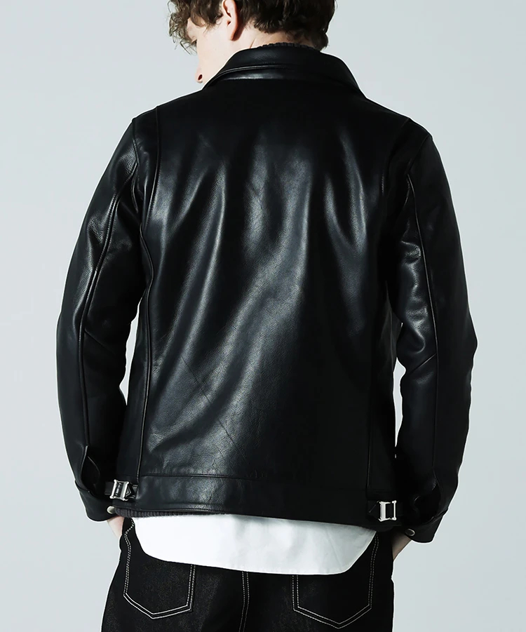 JACKROSE(ジャックローズ) |JE COW OIL LEATHER TRACKER JACKET