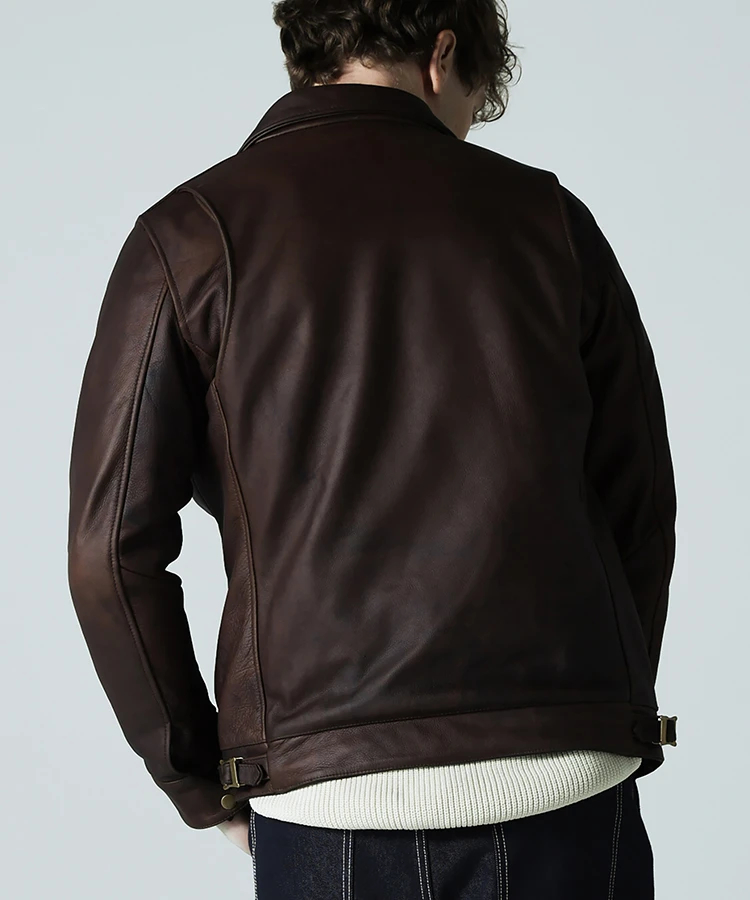 JACKROSE(ジャックローズ) |JE COW OIL LEATHER TRACKER JACKET