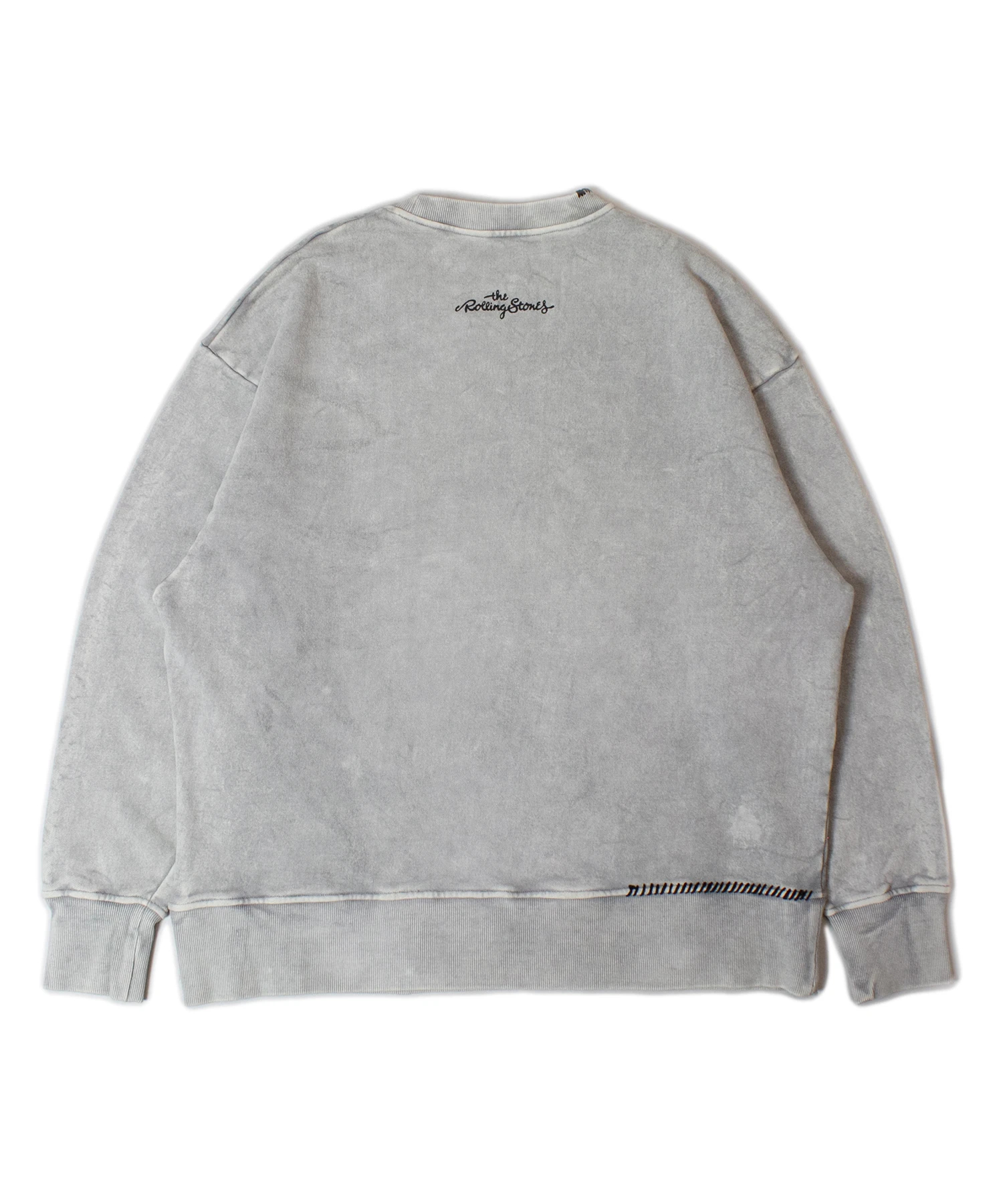 バンド ロック ベロマーク ザ ローリング・ストーンズ 刺繍 スウェット