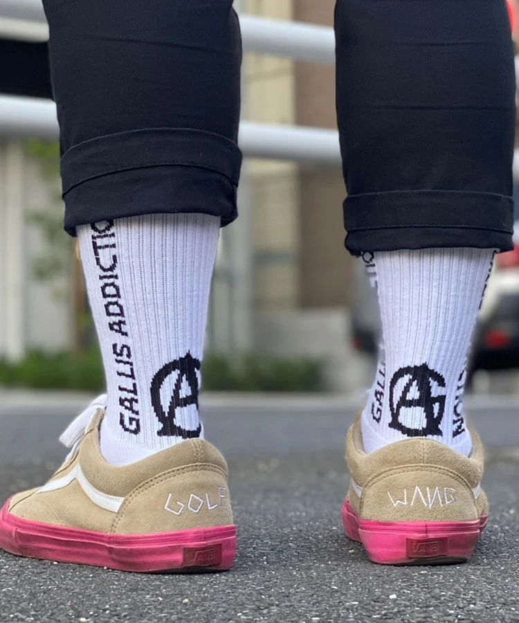 JACKROSE(ジャックローズ) |GA VERTICAL LOGO SOCKS 2023