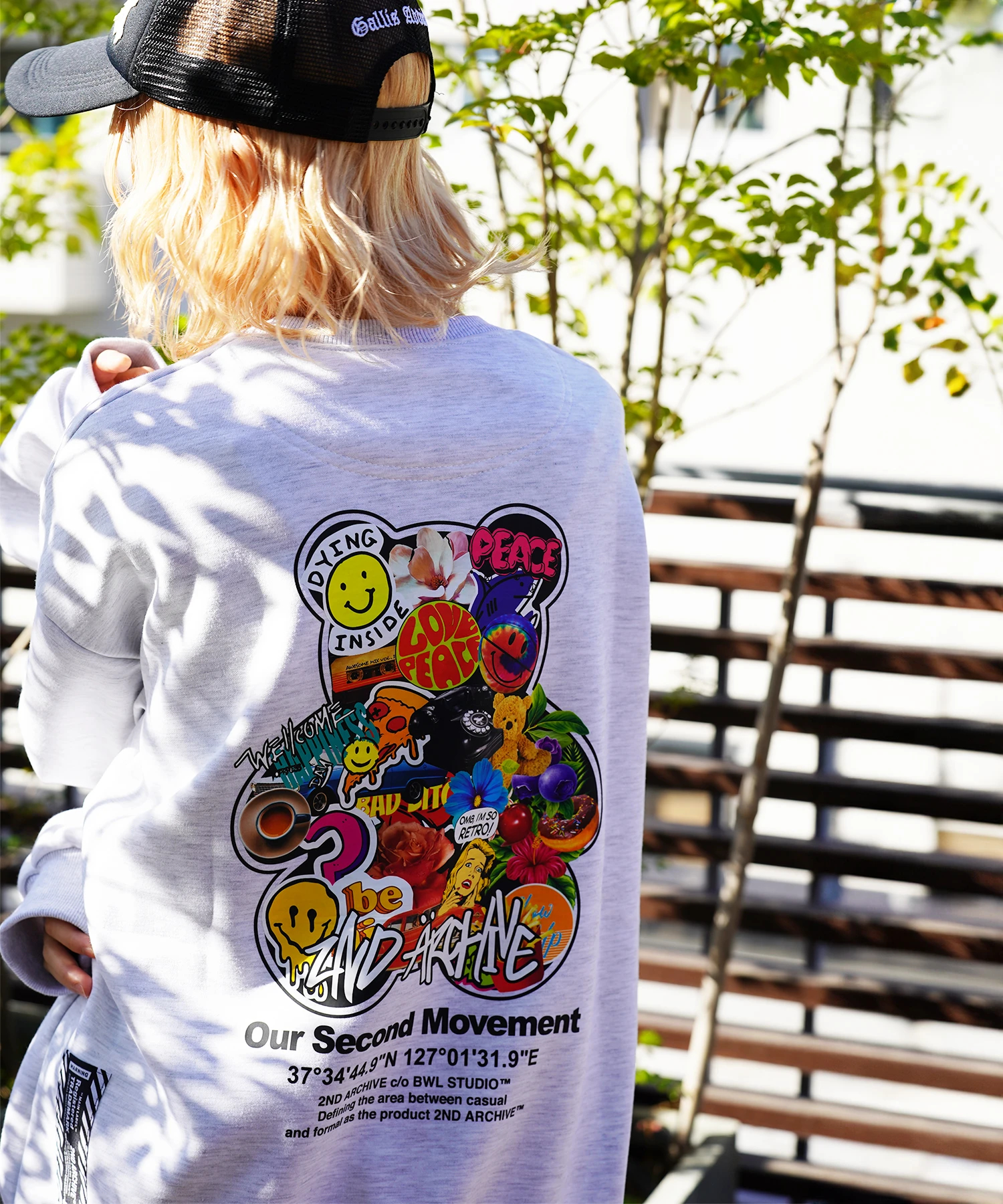 2nd Archive ビッグTシャツ 韓国ファッション セカンドアーカイブ