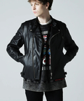 JACKROSE(ジャックローズ) |【THE ROLLING STONES×JACKROSE】COW LEATHER SD RIDERS(MENS)