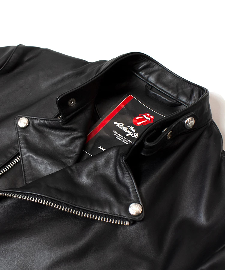 THE ROLLING STONES×JACKROSE】COW LEATHER SD RIDERS｜ファッション通販 SANKO  BAZAAR（サンコーバザール）