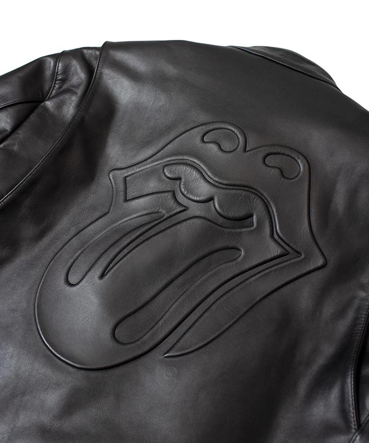 THE ROLLING STONES×JACKROSE】COW LEATHER SD RIDERS｜ファッション 