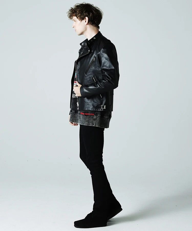 THE ROLLING STONES×JACKROSE】COW LEATHER SD RIDERS(MENS)｜ファッション通販 SANKO  BAZAAR（サンコーバザール）