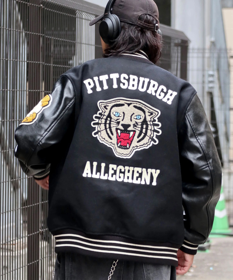 JACKROSE(ジャックローズ) |HOUSTON/ヒューストン MELTON AWARD JACKET(CAT)(MENS)