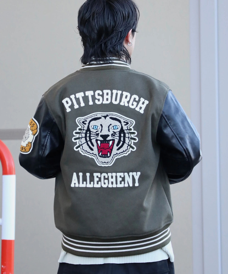 JACKROSE(ジャックローズ) |HOUSTON/ヒューストン MELTON AWARD JACKET(CAT)(MENS)