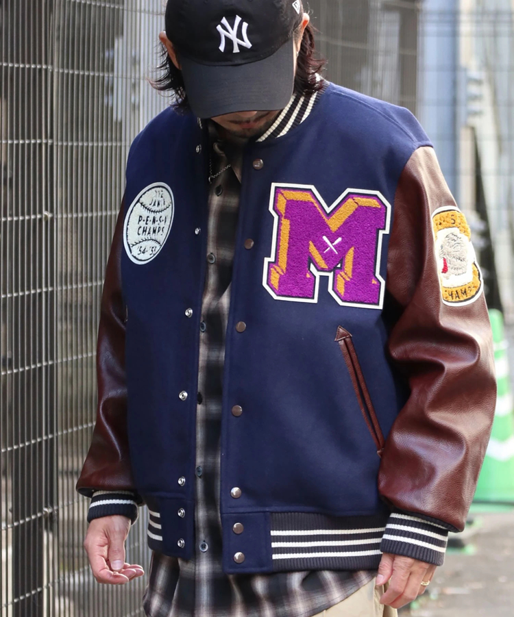 JACKROSE(ジャックローズ) |HOUSTON/ヒューストン MELTON AWARD JACKET(CAT)(MENS)