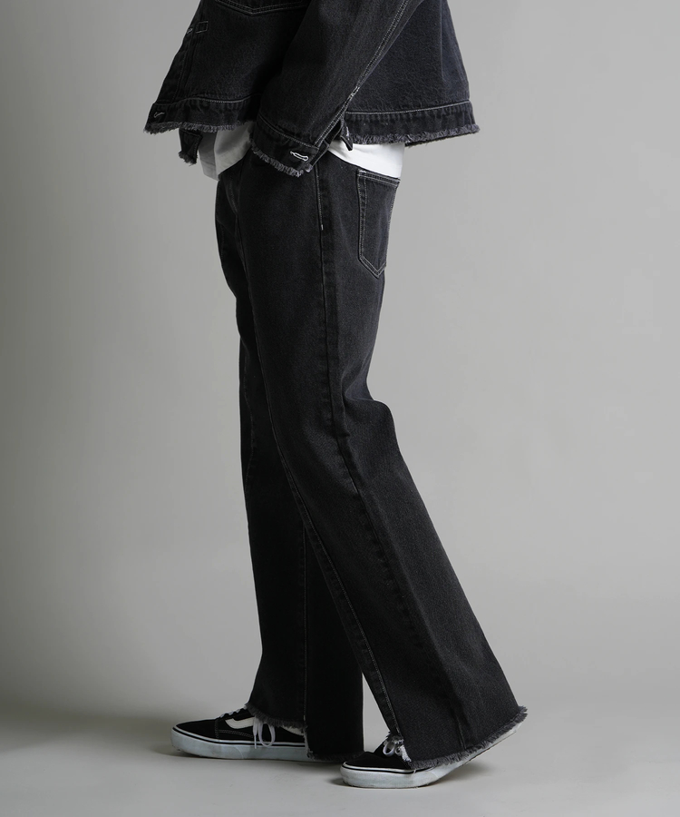 JACKROSE(ジャックローズ) |JE-FRINGE DENIM PANTS *セットアップ対応(MENS)