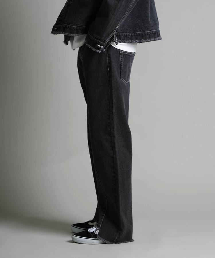 JACKROSE(ジャックローズ) |JE-FRINGE DENIM PANTS *セットアップ対応(MENS)