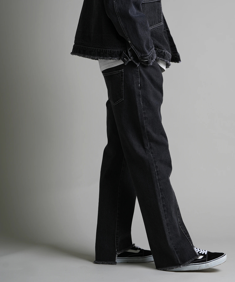 JACKROSE(ジャックローズ) |JE-FRINGE DENIM PANTS *セットアップ対応(MENS)
