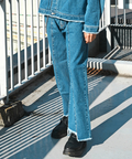 JACKROSE(ジャックローズ) |JE-FRINGE DENIM PANTS *セットアップ対応(MENS)