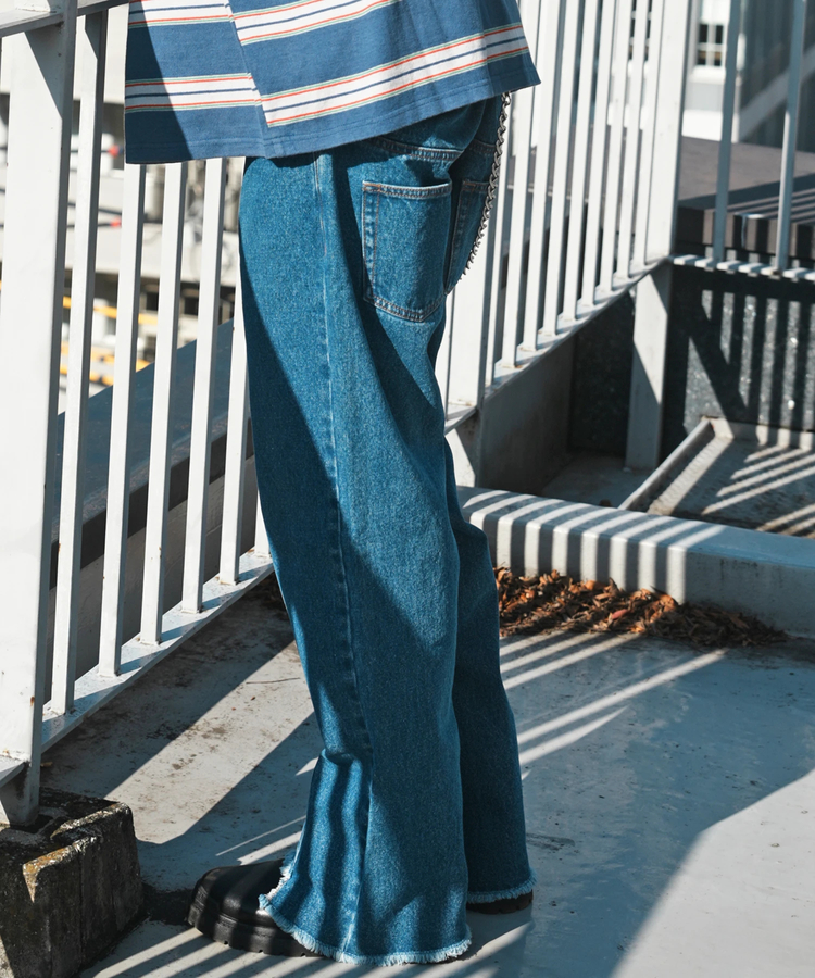 JACKROSE(ジャックローズ) |JE-FRINGE DENIM PANTS *セットアップ対応(MENS)