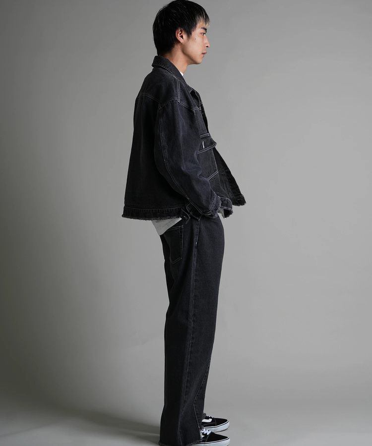 JACKROSE(ジャックローズ) |JE-FRINGE DENIM PANTS *セットアップ対応(MENS)