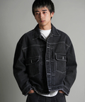 JACKROSE(ジャックローズ) |JE-FRINGE 2ND DENIM JKT *セットアップ対応(MENS)