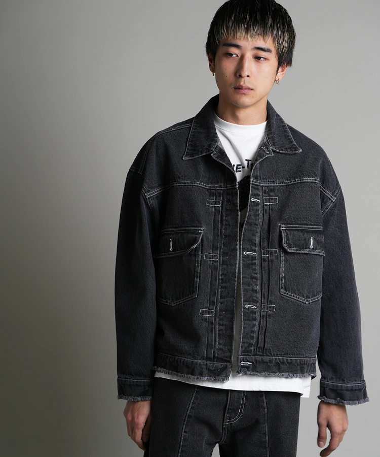 JACKROSE(ジャックローズ) |JE-FRINGE 2ND DENIM JKT *セットアップ対応(MENS)