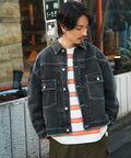 JACKROSE(ジャックローズ) |JE-FRINGE 2ND DENIM JKT *セットアップ対応(MENS)