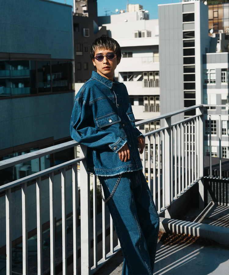 JACKROSE(ジャックローズ) |JE-FRINGE 2ND DENIM JKT *セットアップ対応(MENS)