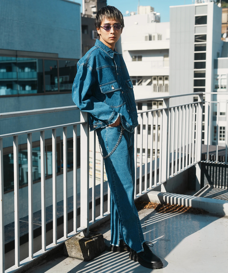 JACKROSE(ジャックローズ) |JE-FRINGE 2ND DENIM JKT *セットアップ対応(MENS)