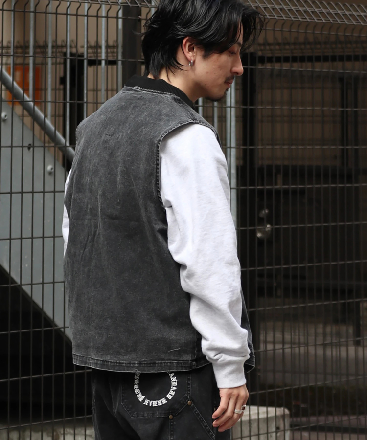 JACKROSE(ジャックローズ) |JE-DUCK POWDER VEST *セットアップ対応(MENS)