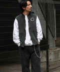 JACKROSE(ジャックローズ) |JE-DUCK POWDER VEST *セットアップ対応(MENS)