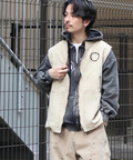 JACKROSE(ジャックローズ) |JE-DUCK POWDER VEST *セットアップ対応(MENS)