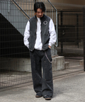 JACKROSE(ジャックローズ) |JE-DUCK POWDER VEST *セットアップ対応(MENS)