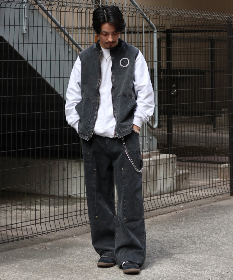 JACKROSE(ジャックローズ) |JE-DUCK POWDER VEST *セットアップ対応(MENS)